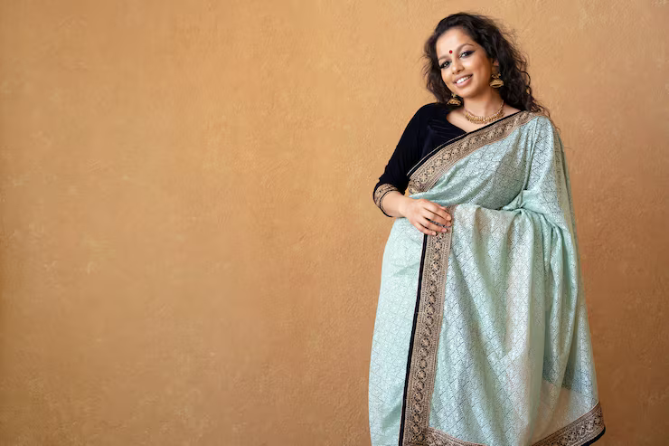 Purple ethnic fashion collection