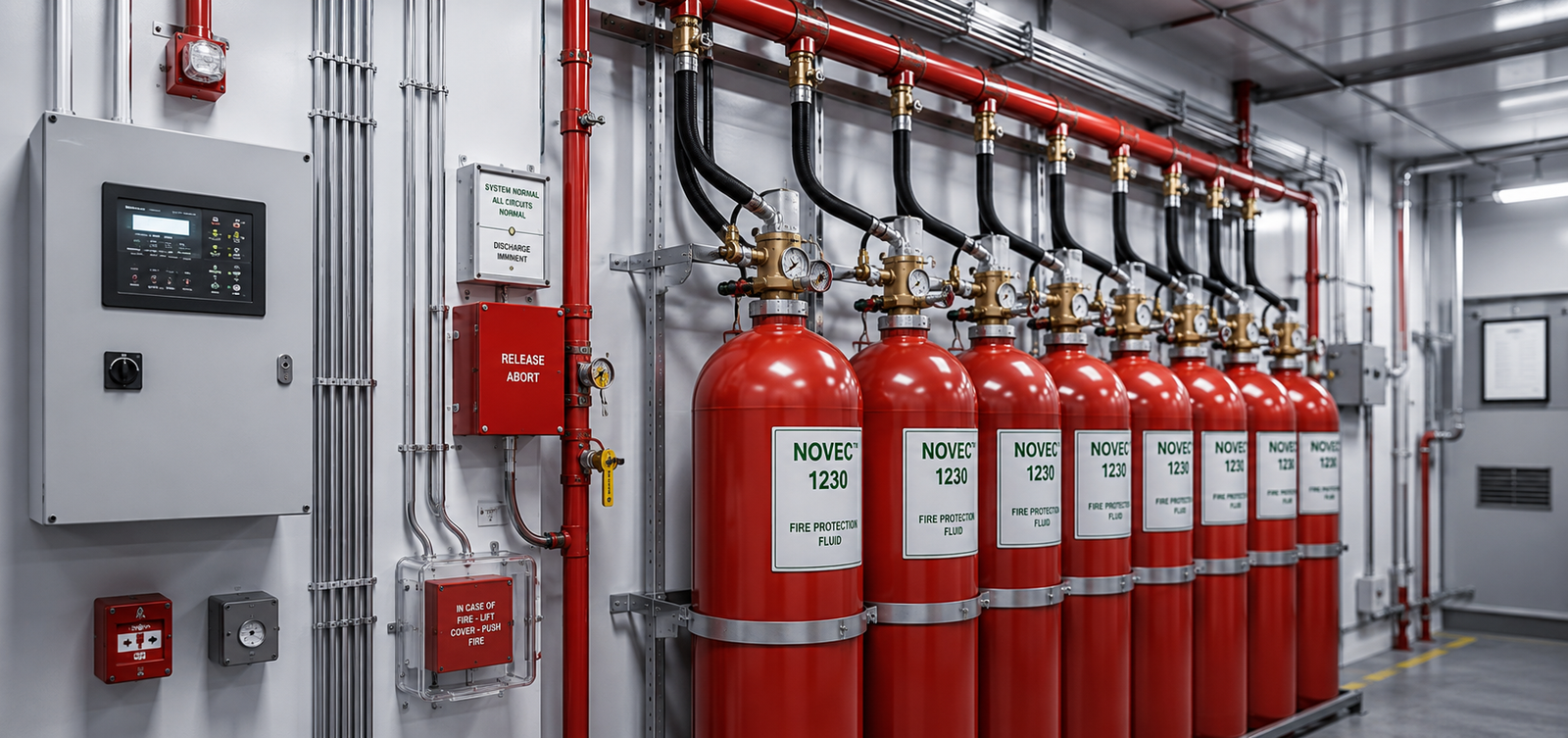 Gas Suppression System (Novec)